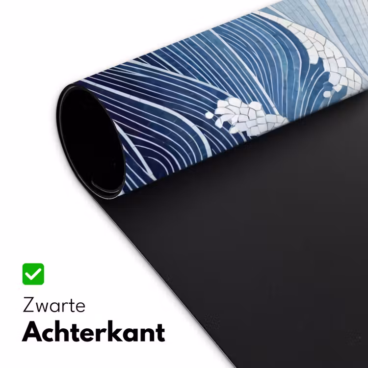 Bureau onderlegger - Water - Mozaïek - Landschap - Modern - Blauw — 5