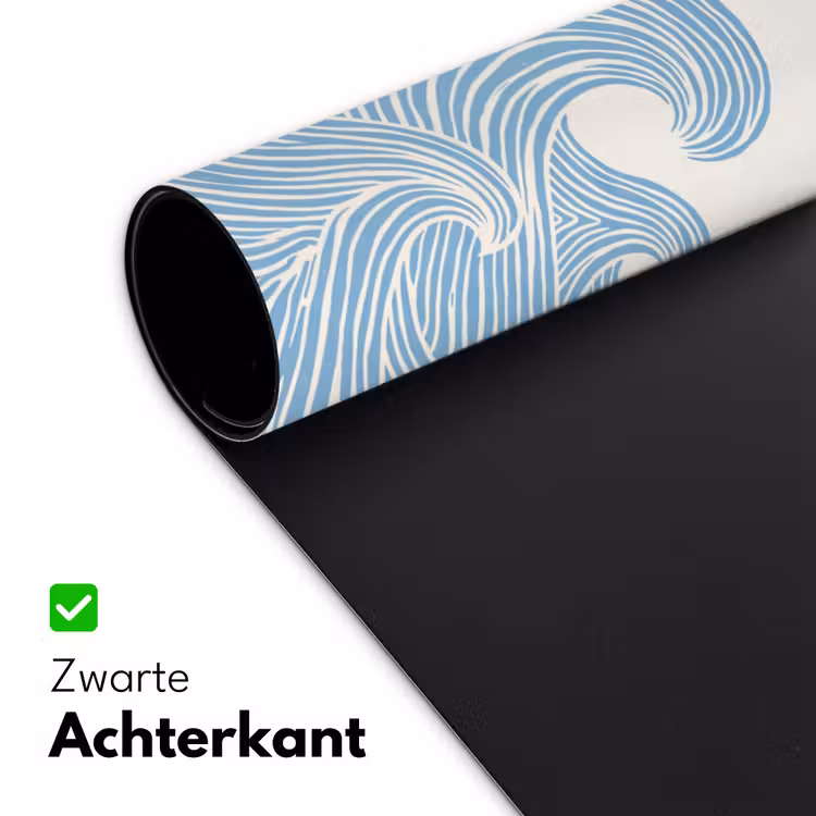 Bureau onderlegger - Zon - Golven - Oceaan - Abstract - Rood — 5