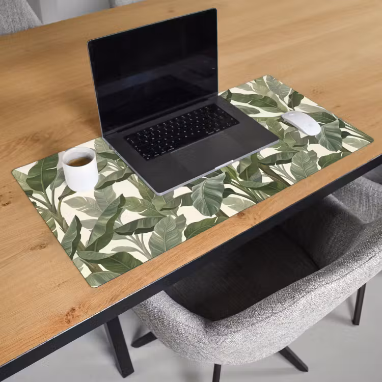 Bureau onderlegger - Planten - Bladeren - Tropisch - Groen — 3