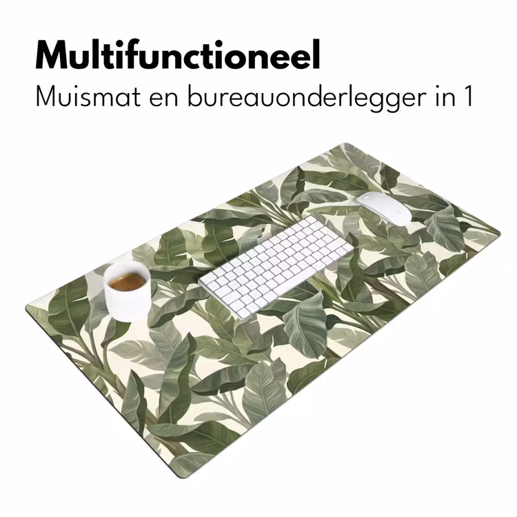 Bureau onderlegger - Planten - Bladeren - Tropisch - Groen — 7