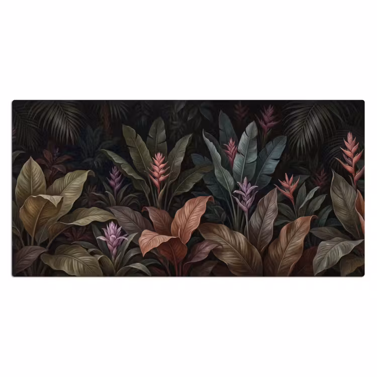 Bureau onderlegger - Planten - Tropisch - Jungle - Donker - Natuur — 2