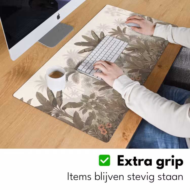 Bureau onderlegger - Vogel - Jungle - Tropisch - Illustratie - Groen — 6