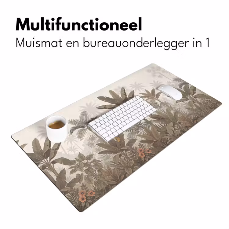 Bureau onderlegger - Vogel - Jungle - Tropisch - Illustratie - Groen — 7