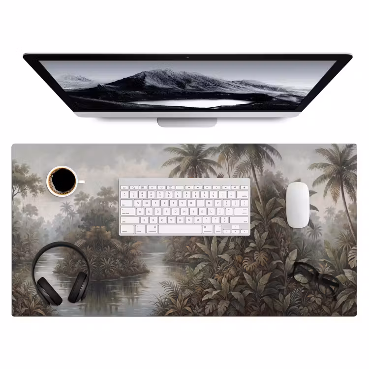 Bureau onderlegger - Vogel - Vliegend - Tropisch - Landschap - Klassiek — 4