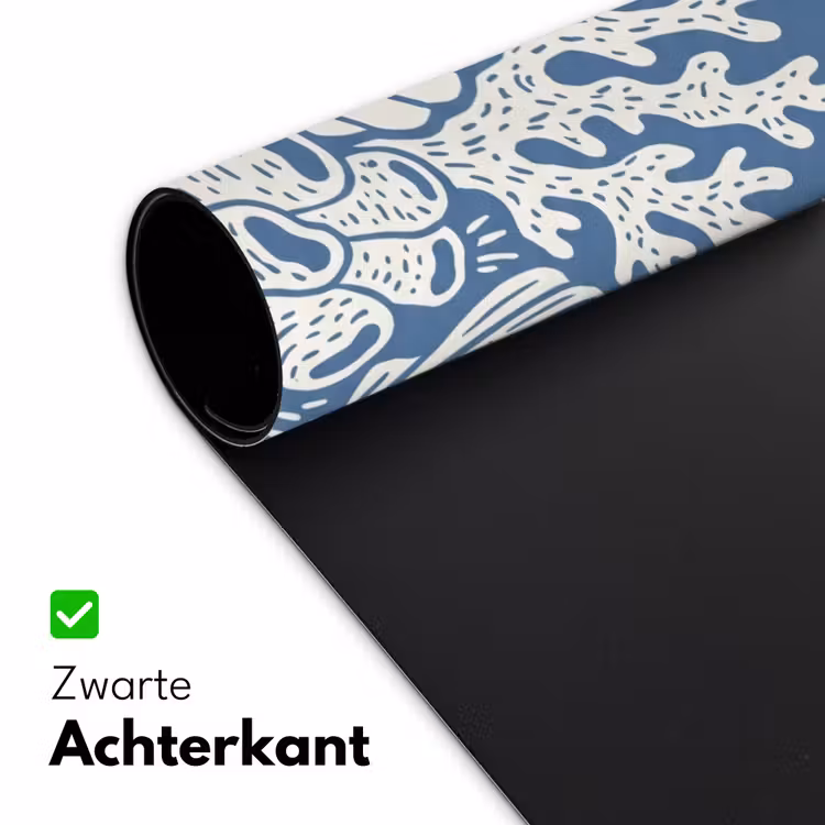 Bureau onderlegger - Zeeleven - Koraal - Schelp - Vis - Illustratie - Onderwater — 5