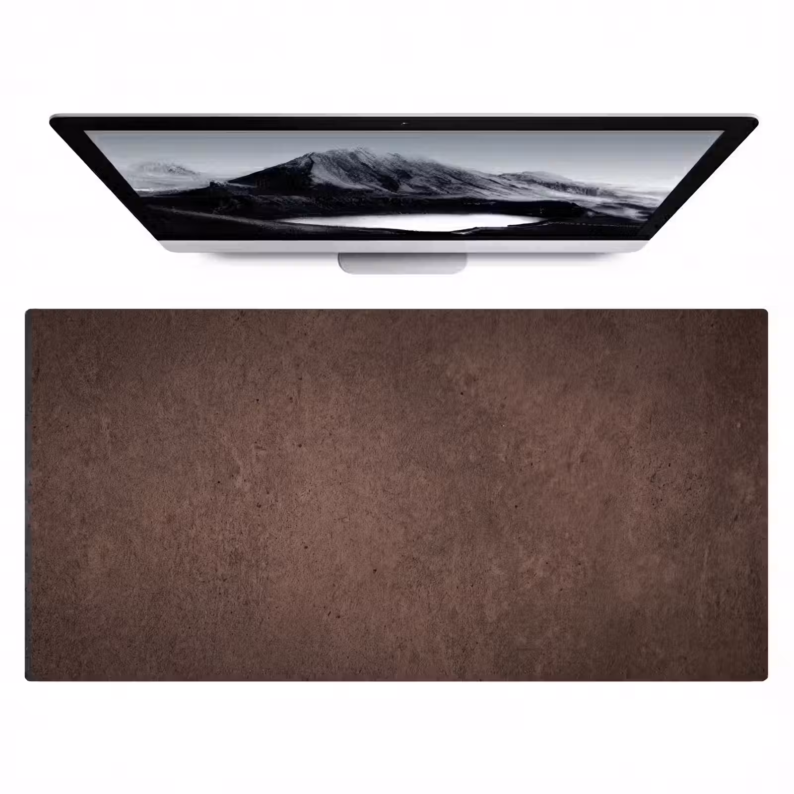 Bureau onderlegger - Textuur - Beton - Abstract - Donker - Bruin — 1
