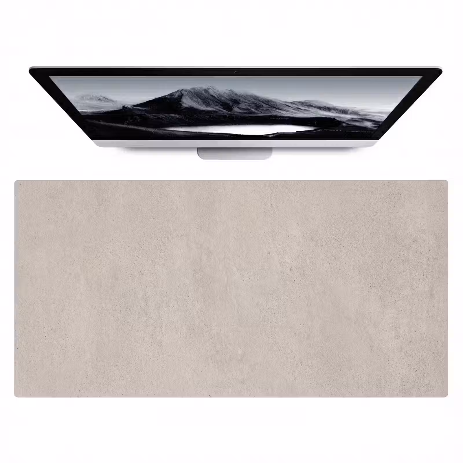 Bureau onderlegger - Textuur - Effen - Abstract - Beige — 1