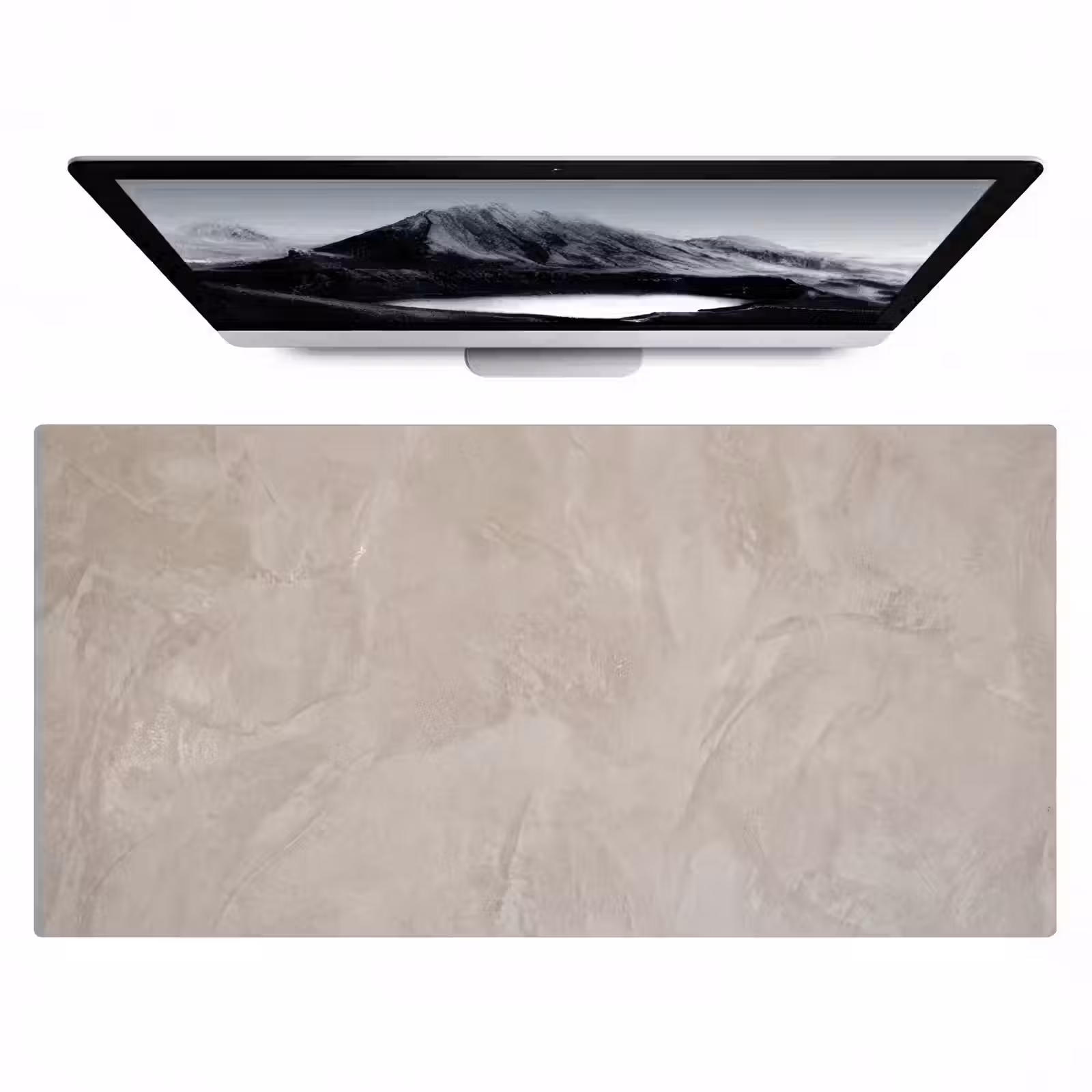 Bureau onderlegger - Textuur - Wand - Modern - Beige - Abstract — 1