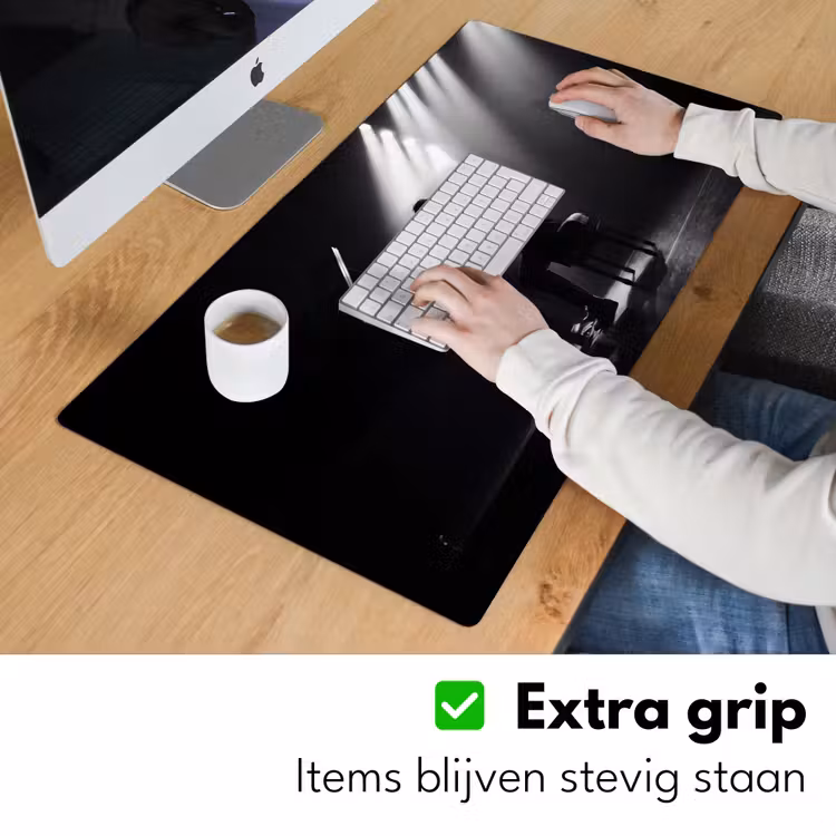 Bureau onderlegger - Persoon - Piano - Muziek - Zwart-wit - Podium — 6