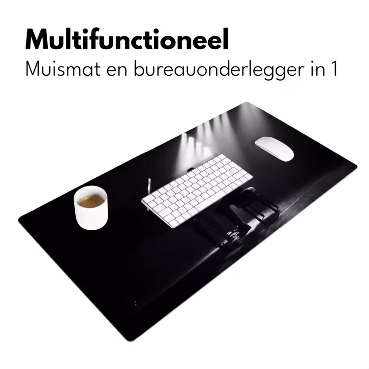 Bureau onderlegger - Persoon - Piano - Muziek - Zwart-wit - Podium — 7