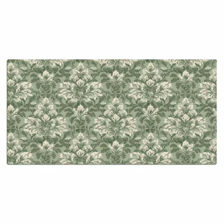 Bureau onderlegger - Sierlijk - Lichtgroen - Planten - Patroon - Getailleerd — 2