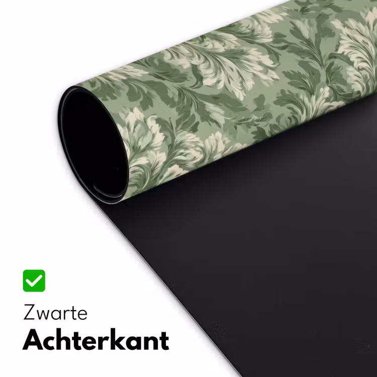 Bureau onderlegger - Sierlijk - Lichtgroen - Planten - Patroon - Getailleerd — 5
