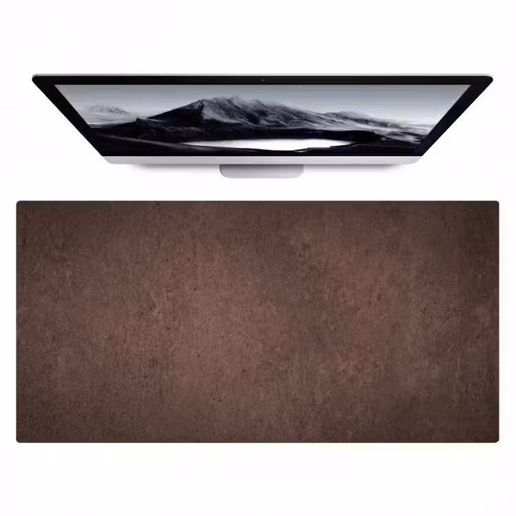 Bureau onderlegger - Textuur - Beton - Abstract - Donker - Bruin — 1
