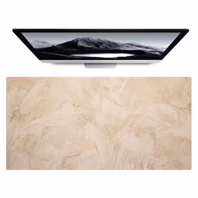 Bureau onderlegger - Textuur - Patroon - Abstract - Modern - Beige — 1