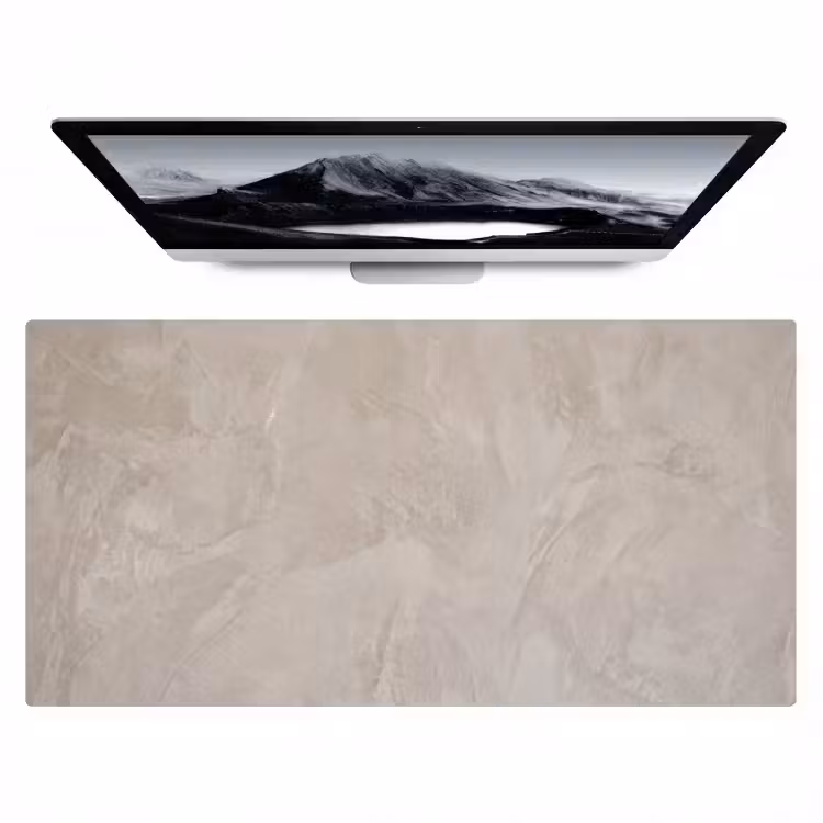 Bureau onderlegger - Textuur - Wand - Modern - Beige - Abstract — 1