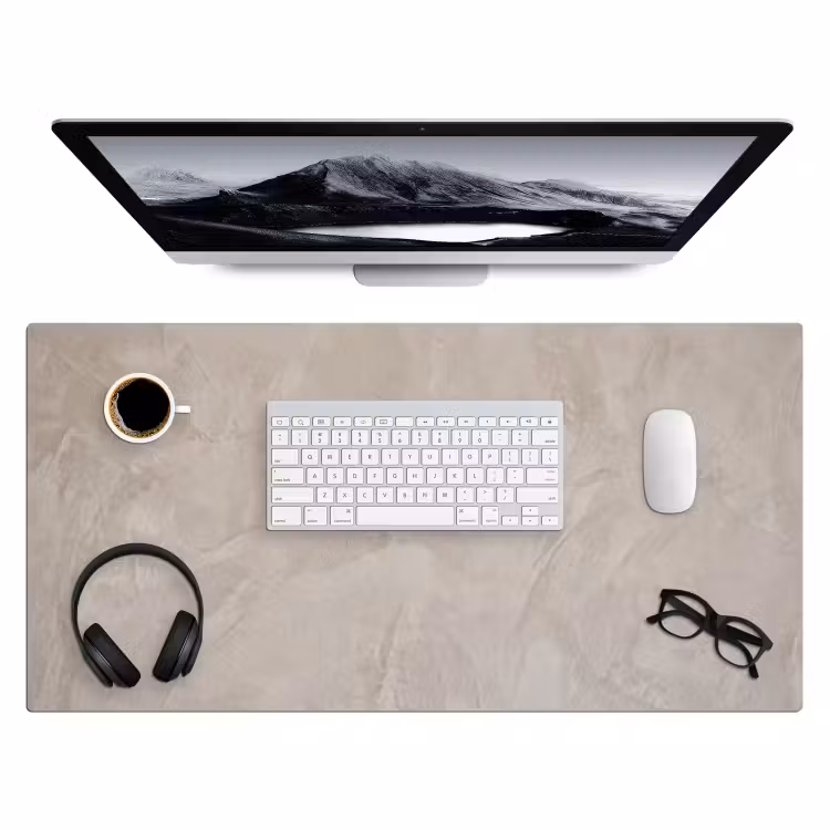Bureau onderlegger - Textuur - Wand - Modern - Beige - Abstract — 4