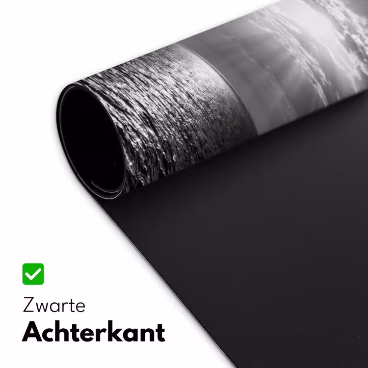 Bureau onderlegger - Water - Boot - Lucht - Natuur - Zwart-wit — 5
