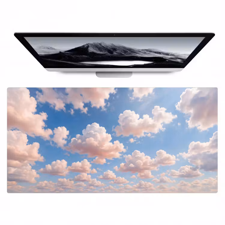 Bureau onderlegger - Wolken - Hemel - Natuur - Licht - Blauw — 1