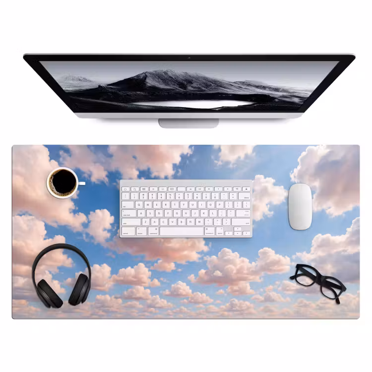 Bureau onderlegger - Wolken - Hemel - Natuur - Licht - Blauw — 4