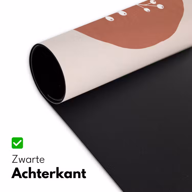 Bureau onderlegger - Plant - Tak - Abstract - Modern - Wit — 5