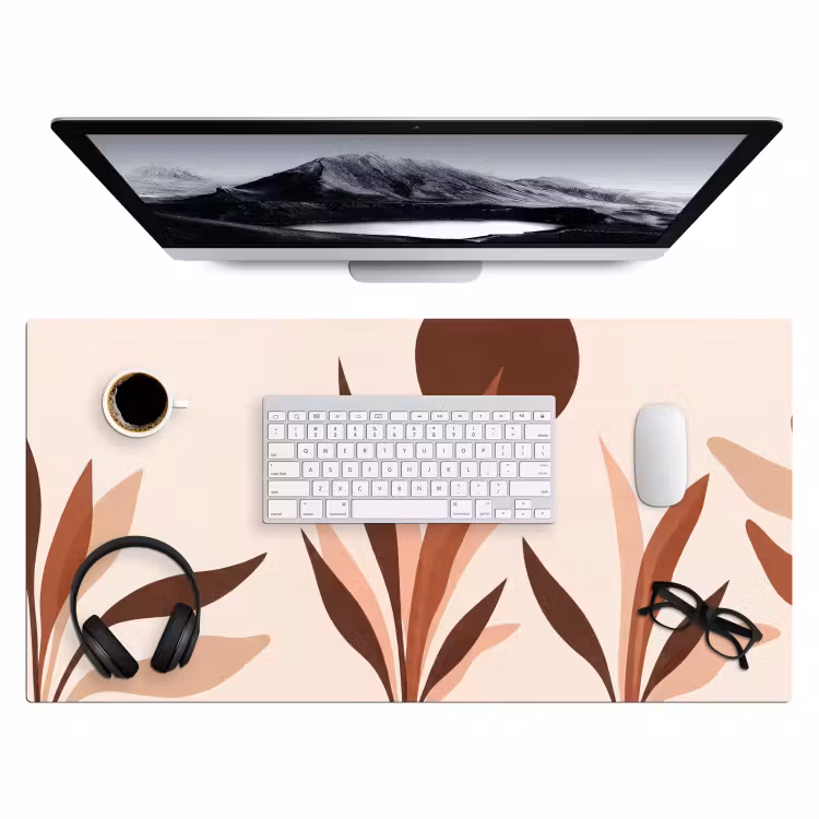 Bureau onderlegger - Planten - Abstract - Natuur - Bruin — 4