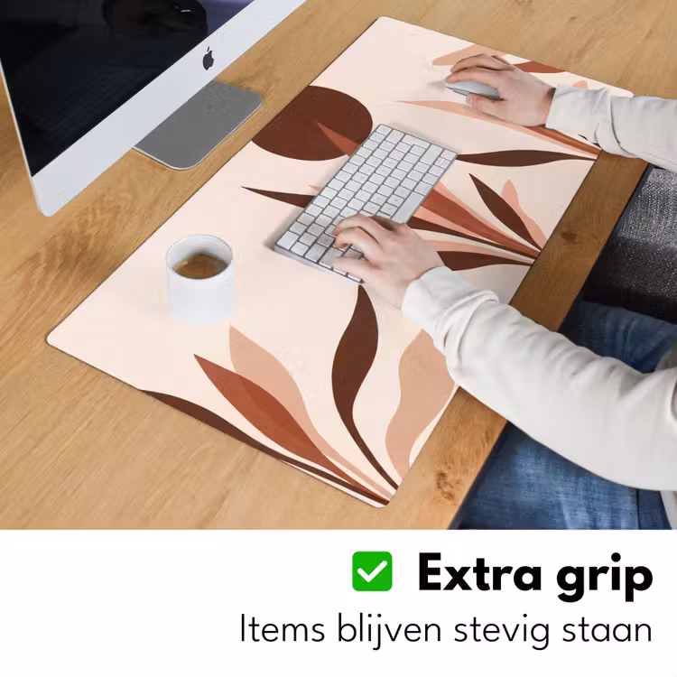 Bureau onderlegger - Planten - Abstract - Natuur - Bruin — 6