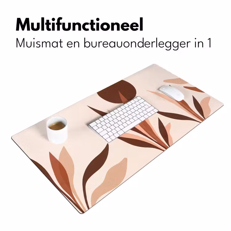Bureau onderlegger - Planten - Abstract - Natuur - Bruin — 7