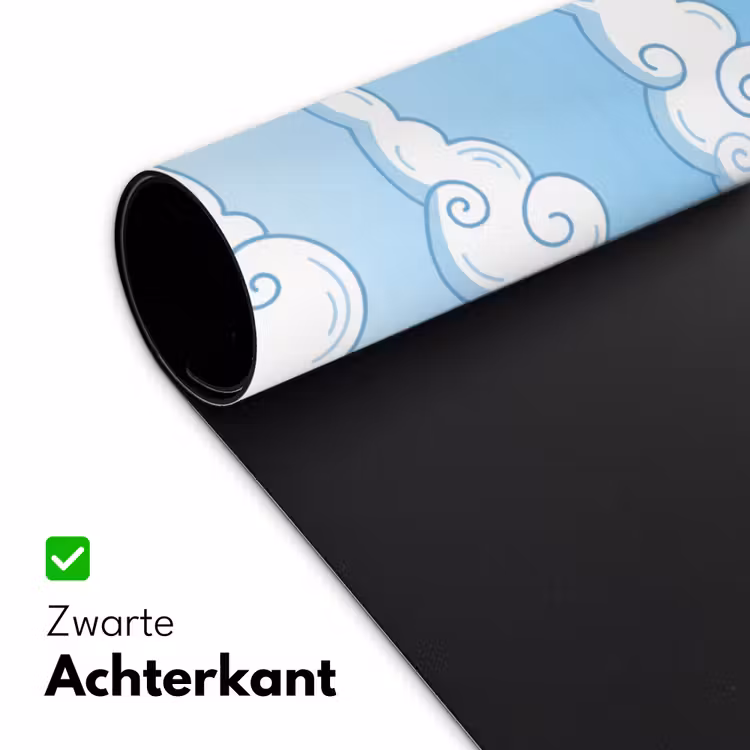 Bureau onderlegger - Wolk - Lucht - Cartoon - Blauw - Wit — 5