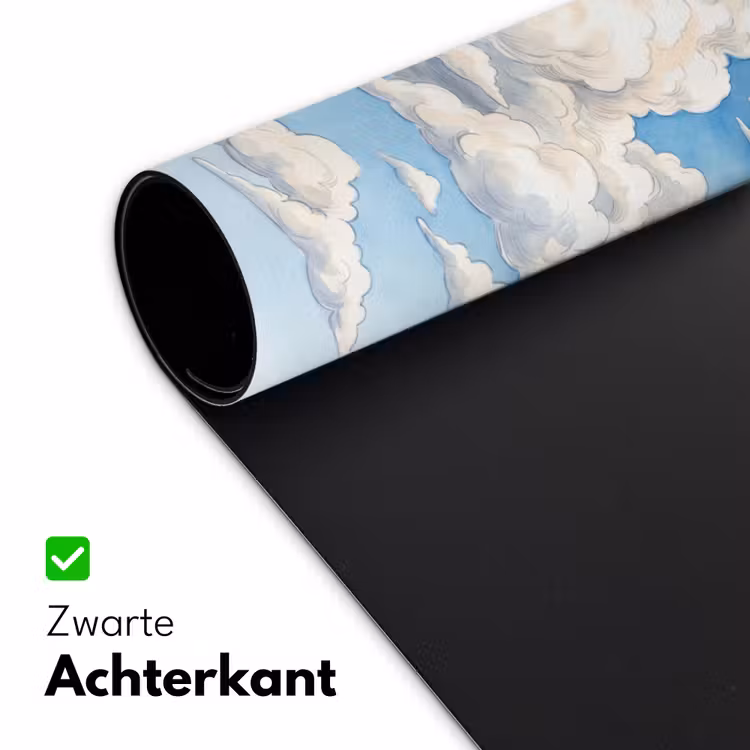 Bureau onderlegger - Wolken - Blauwe lucht - Natuur - Modern - Wit — 5