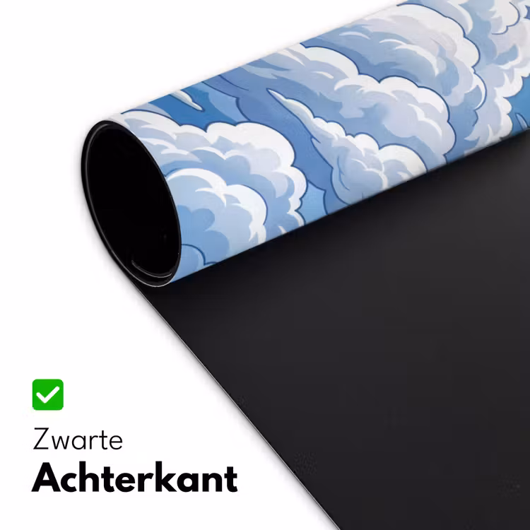 Bureau onderlegger - Wolken - Hemel - Abstract - Wit — 5