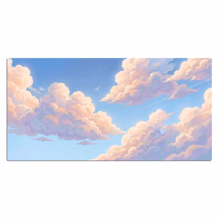 Bureau onderlegger - Wolken - Lucht - Natuur - Blauw — 2