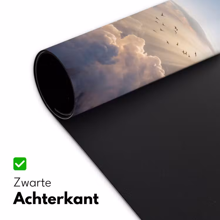 Bureau onderlegger - Wolken - Zonnestralen - Natuur - Wit — 5