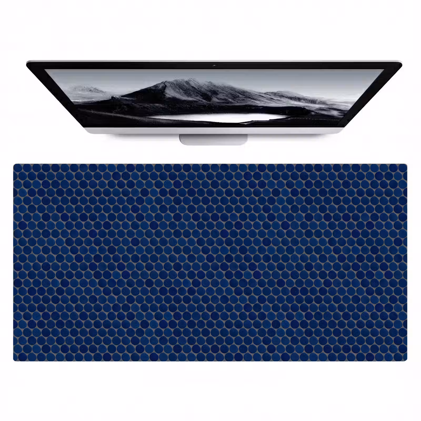 Bureau onderlegger - Penny - Mozaïek - Donkerblauw — 1