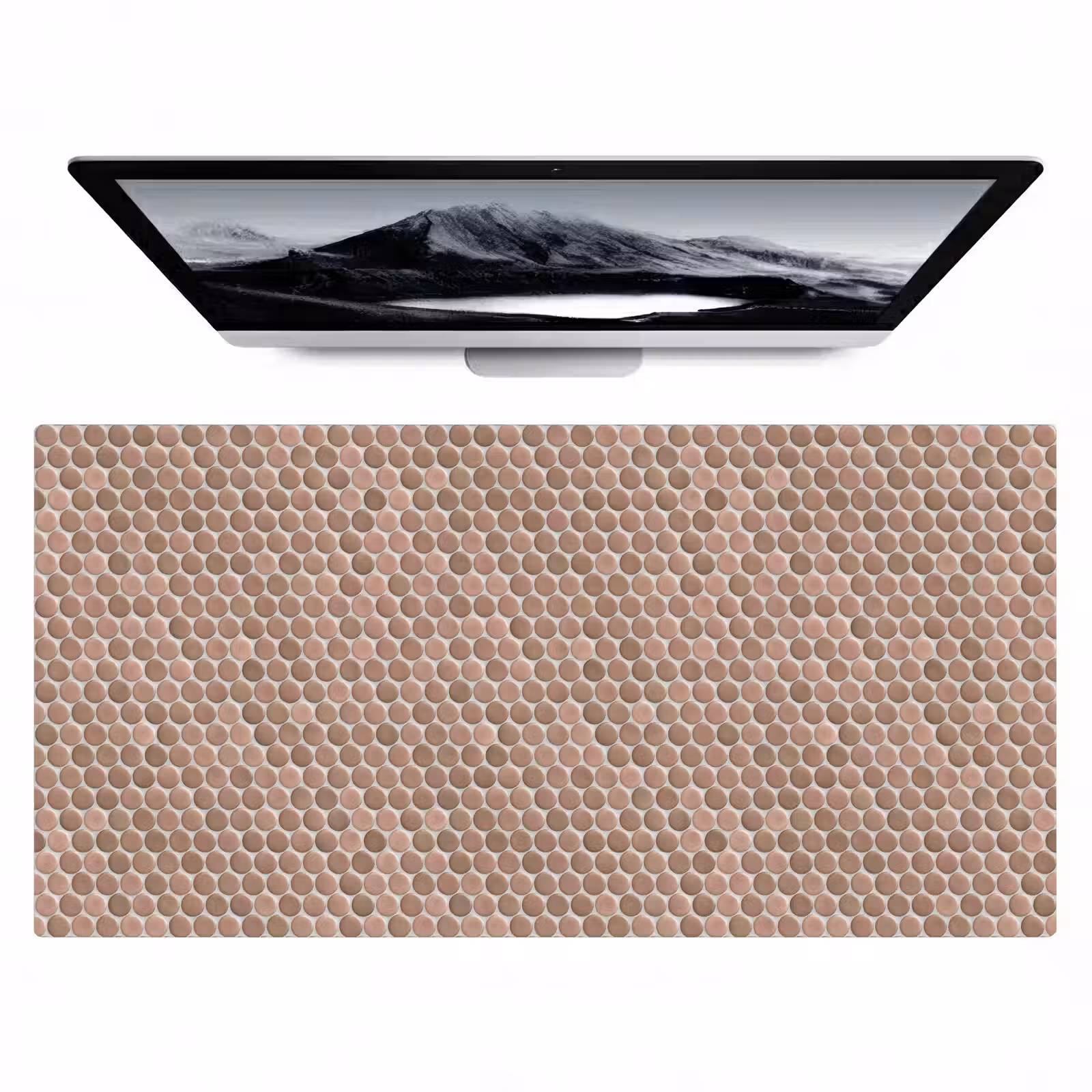 Bureau onderlegger - Penny - Mozaïek - Oudroze - Terracotta — 1