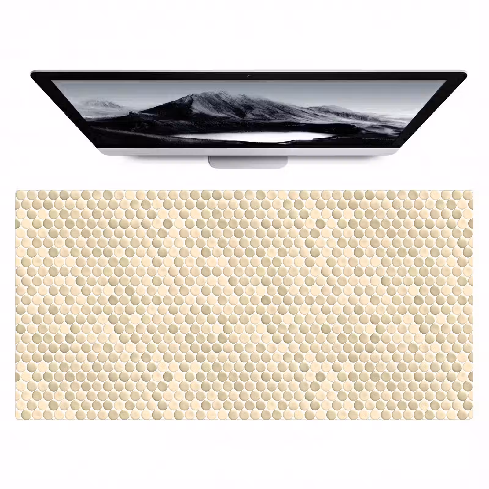 Bureau onderlegger - Penny - Mozaïek - Zand — 1