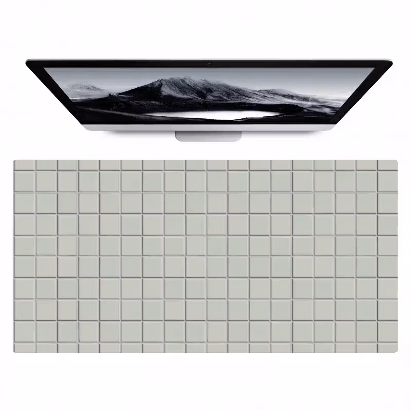 Bureau onderlegger - Tegel - Patroon - Lichtgroen — 1