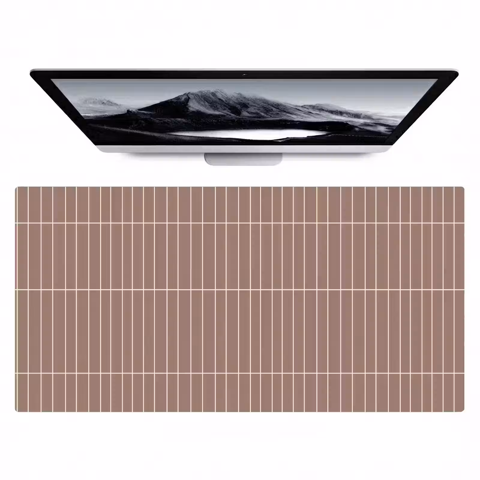 Bureau onderlegger - Verticaal - Wandtegel - Terracotta — 1