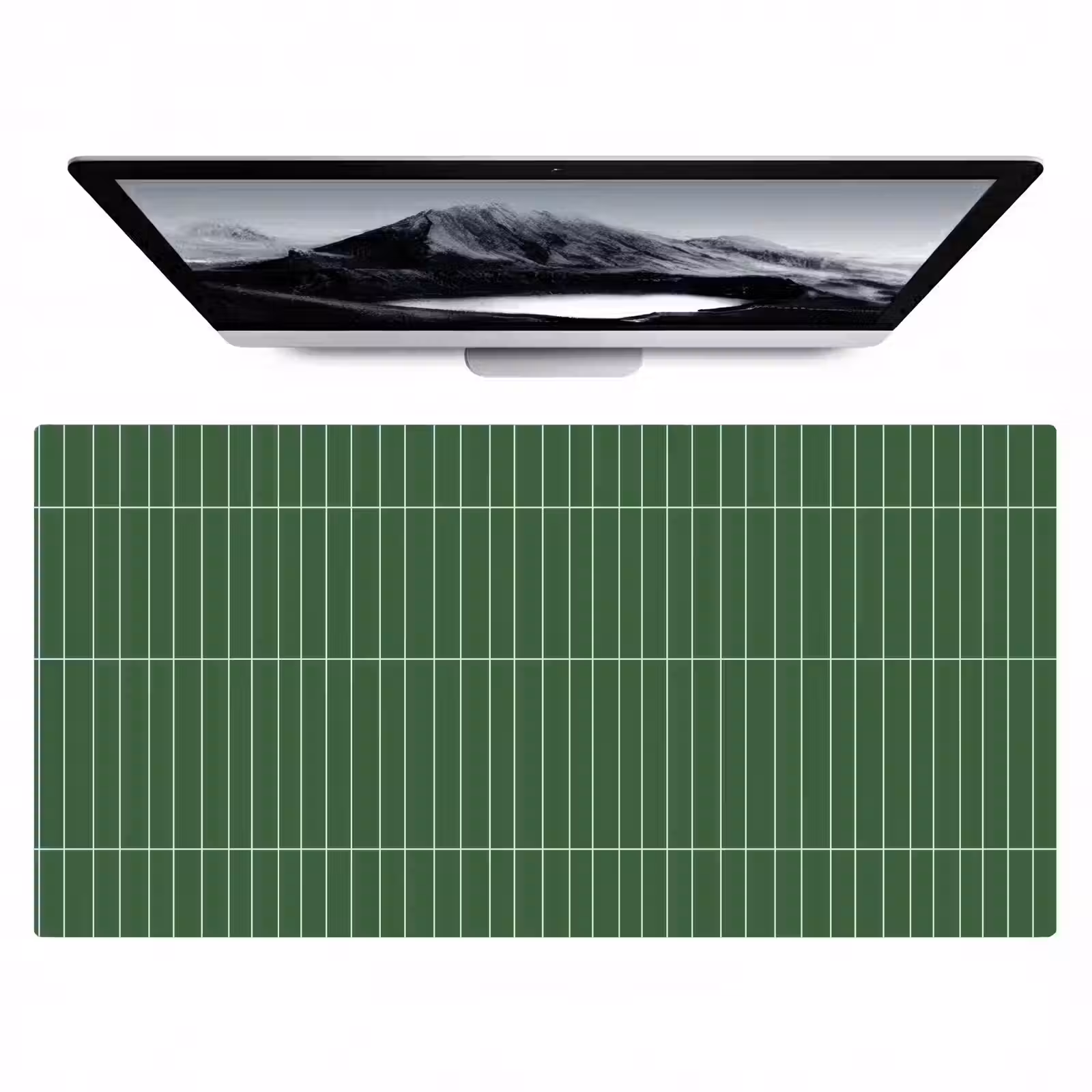 Bureau onderlegger - Wandtegel - Verticaal - Donkergroen — 1