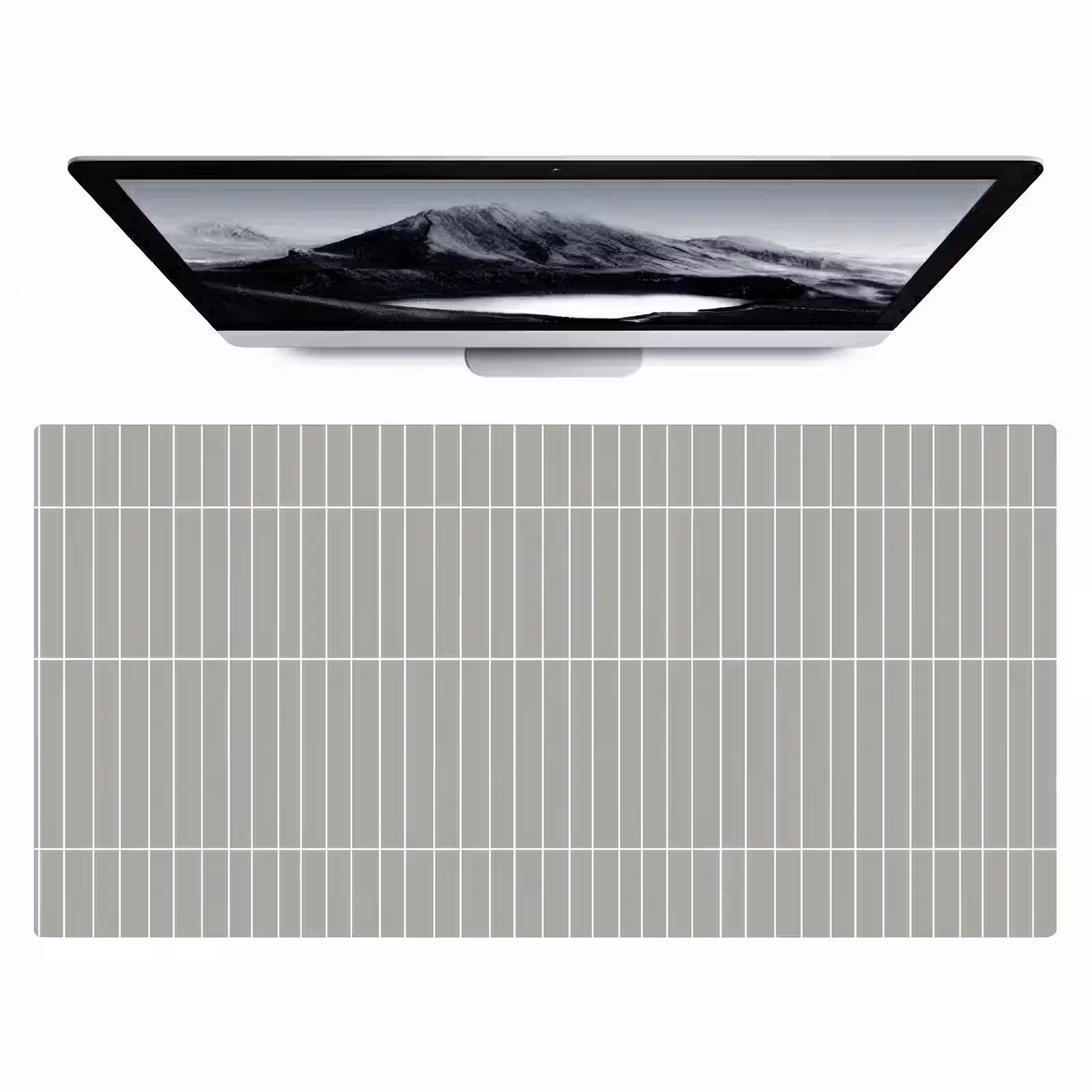 Bureau onderlegger - Wandtegel - Verticaal - Lichtgrijs — 1