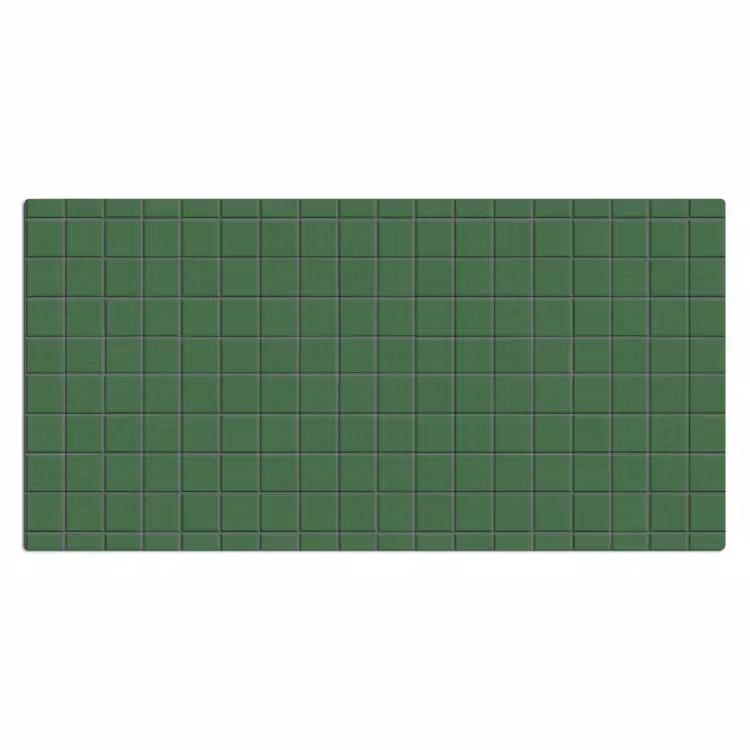 Bureau onderlegger - Patroon - Tegels - Groen — 2