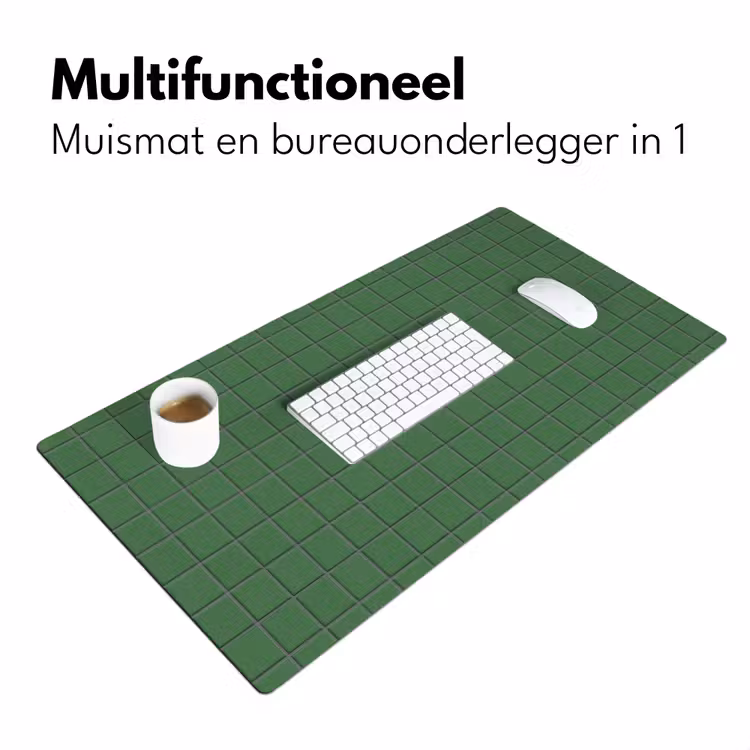 Bureau onderlegger - Patroon - Tegels - Groen — 7