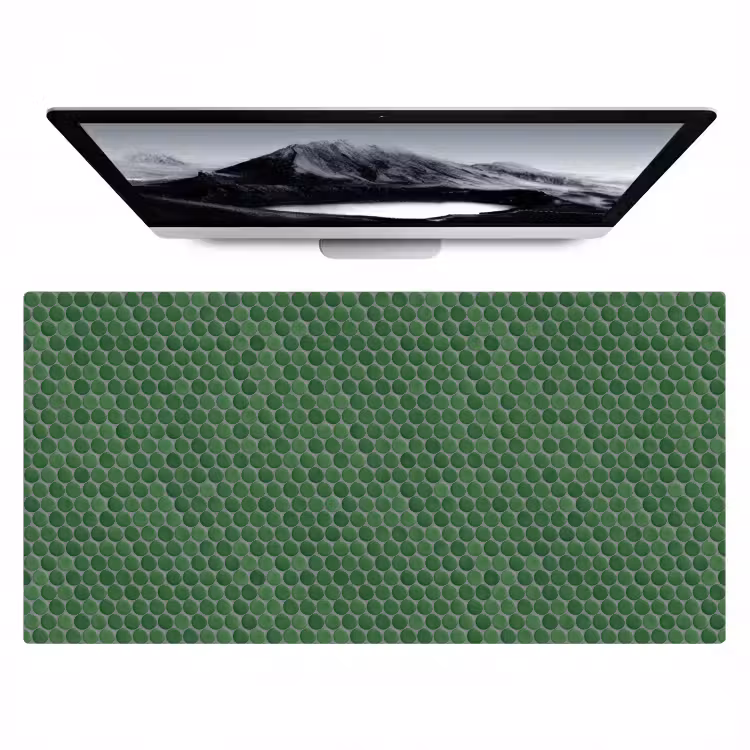 Bureau onderlegger - Penny - Mozaïek - Bosgroen - Green — 1