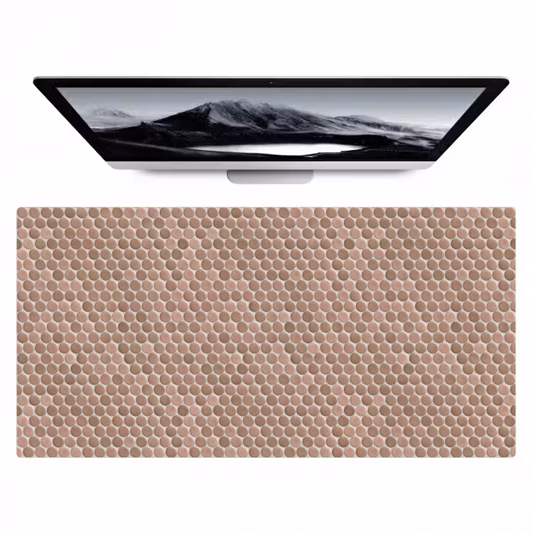 Bureau onderlegger - Penny - Mozaïek - Oudroze - Terracotta — 1