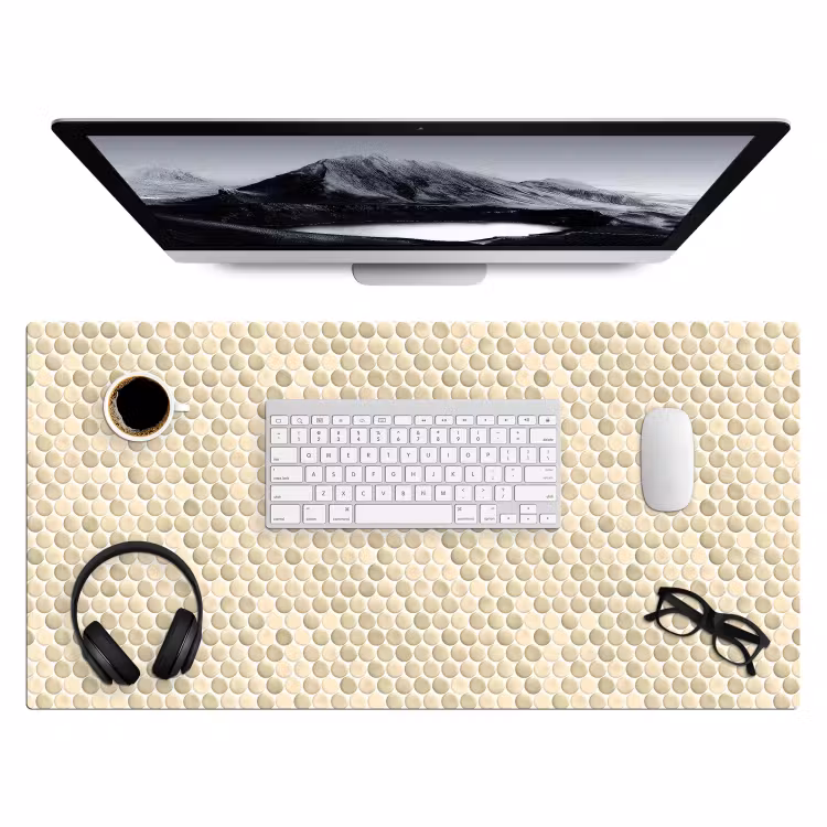 Bureau onderlegger - Penny - Mozaïek - Zand — 4