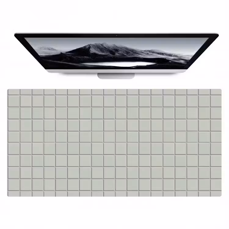 Bureau onderlegger - Tegel - Patroon - Lichtgroen — 1