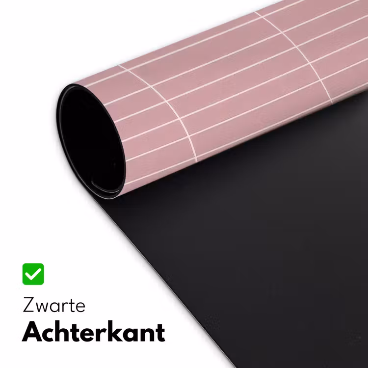 Bureau onderlegger - Verticaal - Wandtegel - Lichtroze — 5
