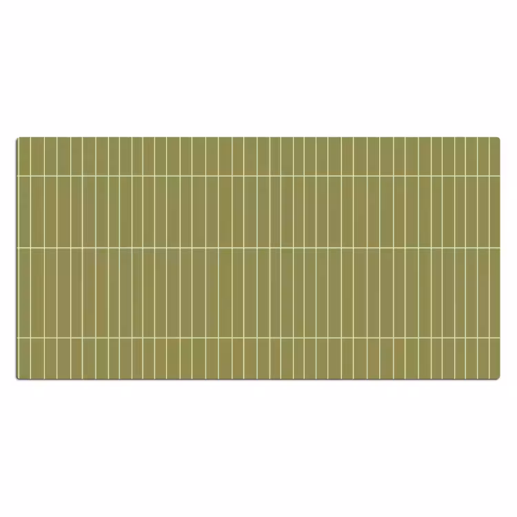 Bureau onderlegger - Verticaal - Wandtegel - Olijfgroen — 2