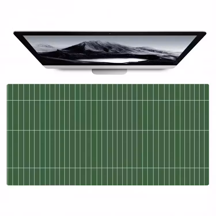 Bureau onderlegger - Wandtegel - Verticaal - Donkergroen — 1