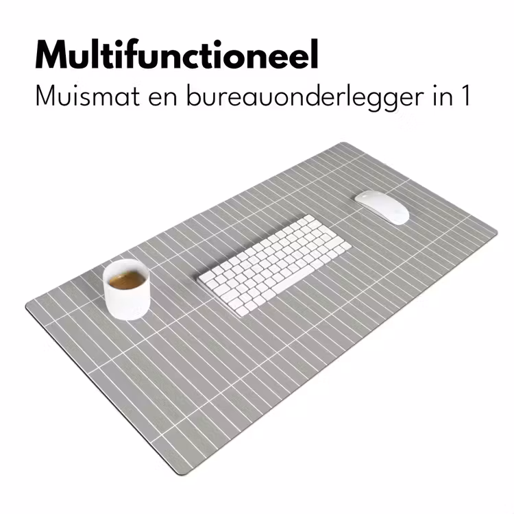 Bureau onderlegger - Wandtegel - Verticaal - Lichtgrijs — 7