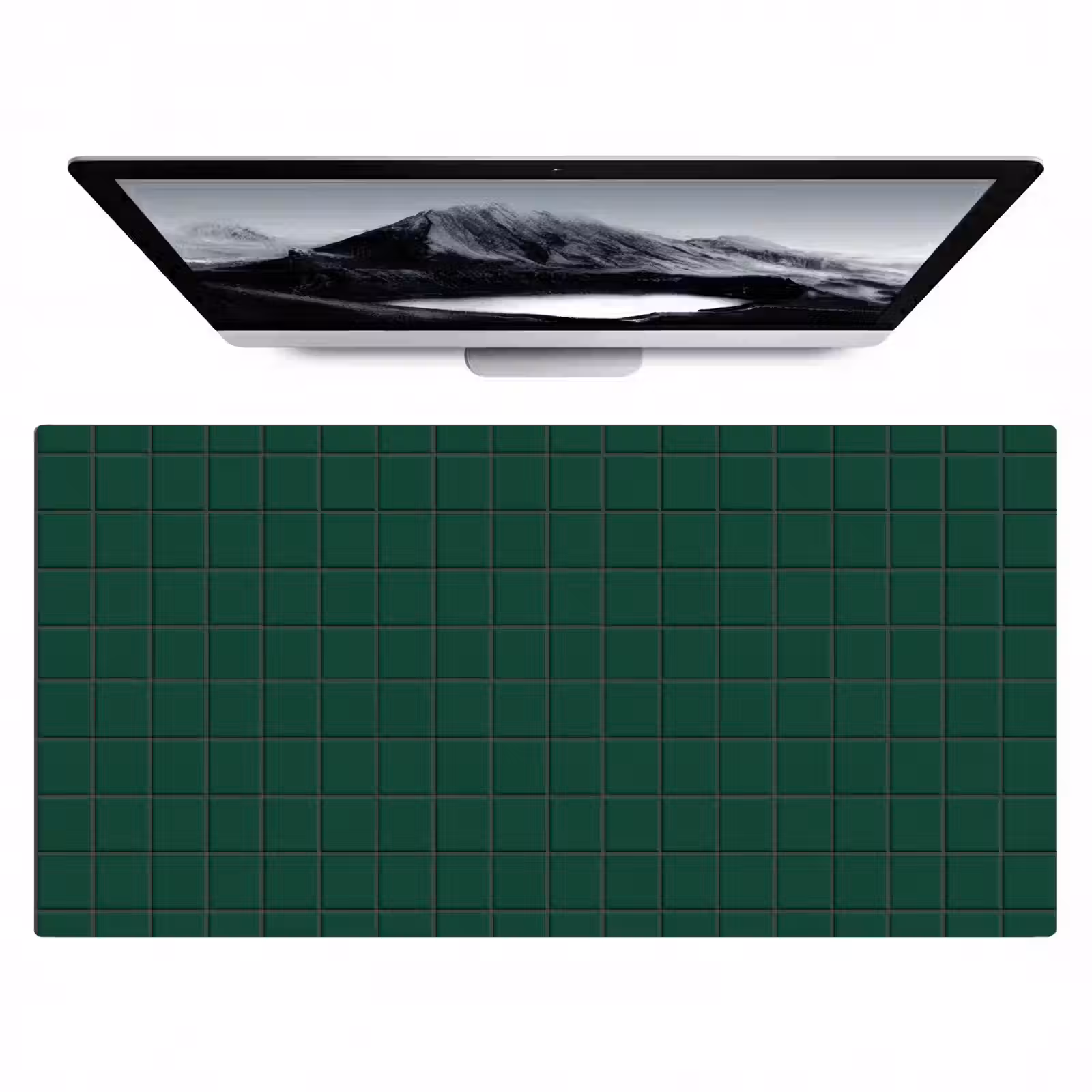 Bureau onderlegger - Patroon - Tegels - Dennen - Groen — 1